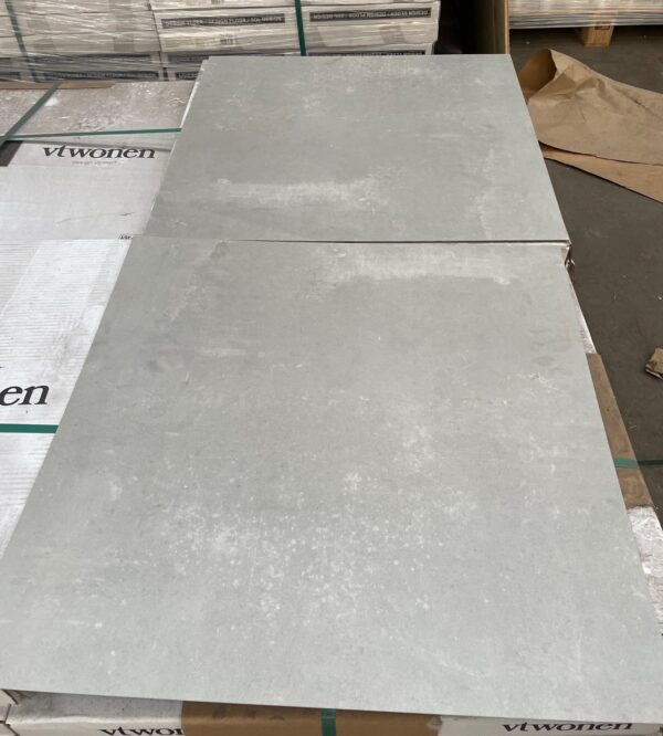 PVC Dryback - Piero Light Grey 61x61 cm - 2,5 MM