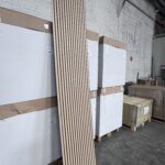 Acoustic Wall Panel 3D XL (270 x 60) White Oak – 18MM
