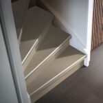 Stair Renovation Set PVC Wide Board Estino Beige (1613)