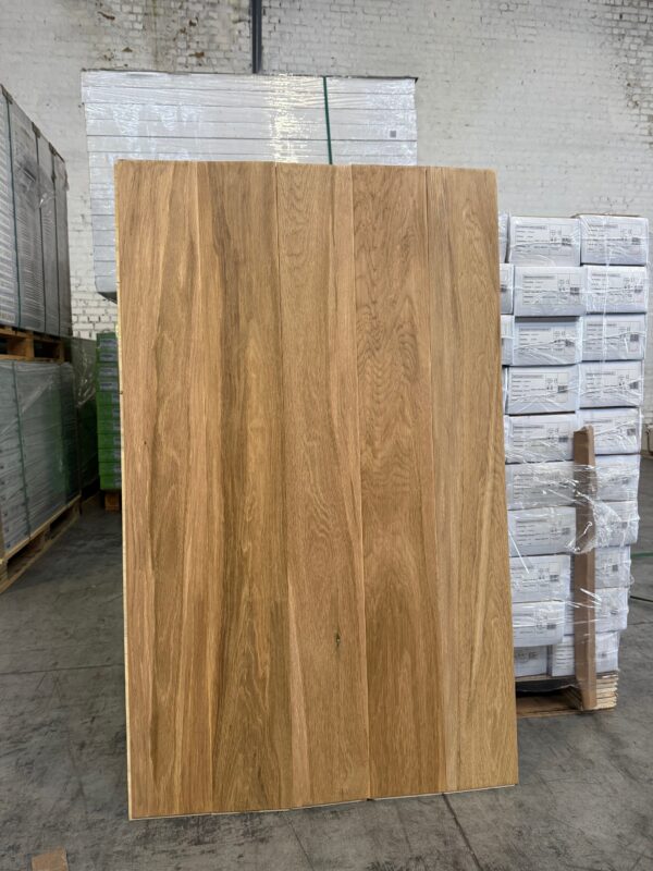 Eiken Half-Massief Parket Brushed Invisible Oil 1048.19 - 1220 x 148 - 10MM/3MM(Handscraped & Dark Smoked)