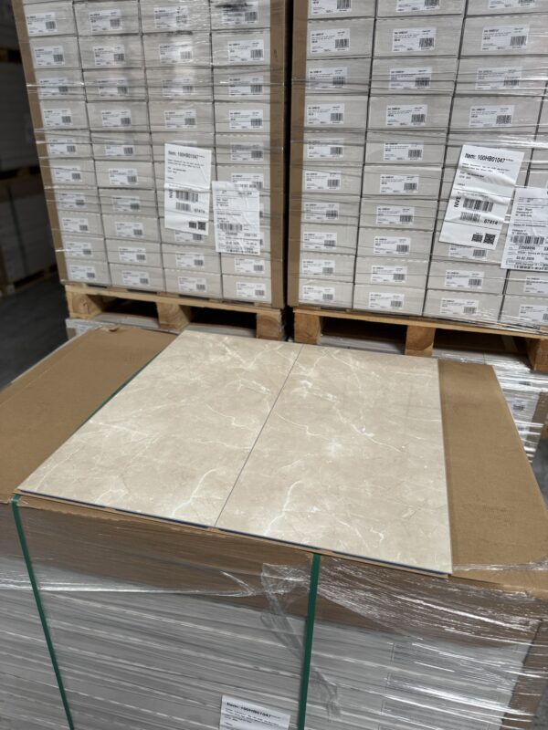 Laminaat Floors for Friends high gloss Stone Botticino Classico 400x810mm - 8MM