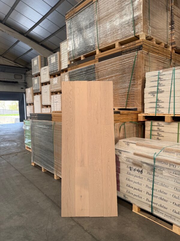 Eiken Half-Massief Parket Project Light Grey - 15MM(3MM)