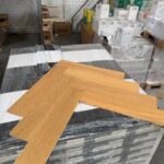 Chêne Parquet Semi-Massif à Chevron - Apparence Naturelle Pure Kortrijk - 14MM/3MM