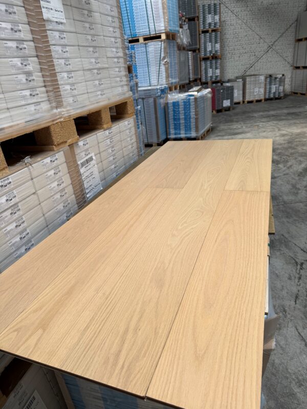 Semi-Solid Oak Parquet PRIME Sandstone Lacquer - 14MM/3MM
